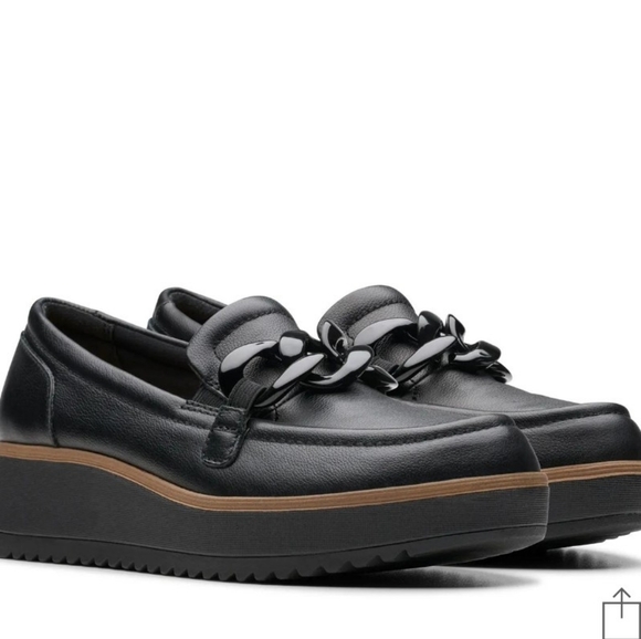 Clarks Zylah May Platform Loafer - Picture 1 of 5